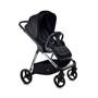 Универсальная коляска 2 в 1 Ibebe Ice 02 (02 BLACK / chrome frame): Тип коляски Универсальная коляска (2-в-1)