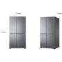 Холодильник Side-by-Side LG GSBV70DSTM: Количество дверей 2