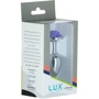 Металлическая анальная пробка LUX Active с розой - Rose Anal Plug - Purple, вибропуля в подарок