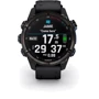 Смарт-часы Garmin Descent Mk3i 43mm Carbon Grey DLC Titanium with Black Silicone Band and Descent T2 Transceiver (BNDL-DMK3I-43CGTDT2): Материал ремешка Силикон