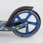 Самокат детский Best Scooter с PU колесами, зажимом руля и 1 амортизатором Black/Blue (88915): Тип тормоза ножной