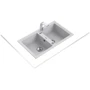 Кухонная мойка Teka STONE 90 B-TG 2B 115260012 белая: Материал Гранит