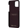 Чехол для iPhone Pitaka MagEZ Case Twill Black/Red (KI1203P) for iPhone 12 Pro: Цвет красный