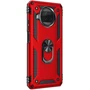 Чехол для телефонов Mobile Case Shockproof Serge Magnetic Ring Red for Xiaomi Mi 10T Lite: Материал TPU (термополиуретан) и поликарбонат