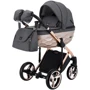 Коляска 2 в 1 Adamex Chantal Star Polar (Pink Gold) Star 4 (624639): Тип коляски универсальная коляска (2-в-1)