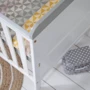 Кровать Tutti Bambini Rio с пеленатором и матрасом Deluxe Eco Fibre 70х140 см (211030/1172.01): Ящики для белья Нет