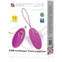 Виброяйцо с пультом ДУ Pretty Love - Jacqueline, BI-014362W-13