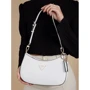 Женская сумка багет GUESS NOELLE TOP ZIP SHOULDER BAG белая (HWZG7879180-WHI): Пол Женский