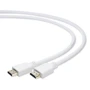 Кабель и переходник Cablexpert HDMI V.2.0, 4К 60 Гц,1 м (CC-HDMI4-W-1M): Тип кабель