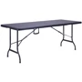 Стол складной AMF Форд RZK-180 180/90x75x74 пластик Rattan Black (514744)