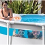 Бассейн Intex каркасный 427-107 см (26722) (12706 л, фильтр-насос, лестница, подстилка, тент) фото 7