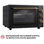 Електрична духовка настільна PERFELLI LAGGIO 37 BLACK RETRO фото 6