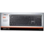 Клавіатура REAL-EL Comfort 7085 Black: Тип клавіатури стандартна