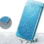 Чехол для телефонов Mobile Case Getman Mandala PU Blue for Xiaomi Redmi Note 10 / Note 10s: Материал искусcтвенная кожа и термополиуретан