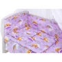 Комплект постільної білизни Qvatro Gold RG-08 бузковий (ведмежа лежить, бджілки) (626144)