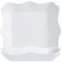 Тарелка Luminarc Authentic White 22 см (J1342): Размеры, см 22