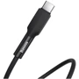 Кабель Baseus USB Cable to USB-C Silica Gel 1m Black (CATGJ-01): Длина 1 м