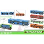Троллейбус, Автобус инерция 9690ABCD АВТОПРОМ,1:43, 4 цвета