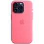 Чехол для iPhone Apple Silicone Case with MagSafe Pink (MWNJ3) for iPhone 15 Pro: Цвет розовый