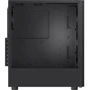 Корпус ADATA XPG Valor Air Black (VALORAIRMT-BKCWW): Материал передней панели сталь