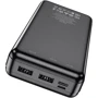 Внешний аккумулятор Hoco Power Bank 20000mAh J91A Black: Особенности Индикатор заряда, Компактный размер