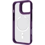 Чехол для iPhone Proove Clear Essence Case with Magnetic Ring Deep Purple for iPhone 16 Pro Max: Тип чехла накладка на заднюю часть