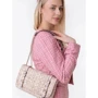 Женская сумка через плечо GUESS ADAM CONVERTIBLE XBODY FLAP золотая (HWTG8694210-GDM) фото 10