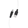Кабель Hoco USB Cable to MicroUSB X21 Plus 2.4A 2m Black/White