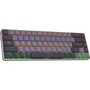 Клавіатура GamePro MK122R Red Switch Low Profile Dark Gray: інтерфейс підключення Wireless (радио интерфейс)