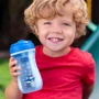 Поильник непроливний Chicco Active Cup 266мл 14м+ синій (06981.20.04): Вік с 14-ти месяцев