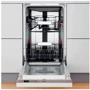 Встраиваемая посудомоечная машина Whirlpool WSIO 3O34 PFE X: Размеры 44.8х82x55.5 см