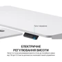 Компьютерный стол OfficePro с электрорегулировкой высоты ODE119W: Ширина, см 136