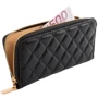 Жіночий гаманець Valiria Fashion чорний (5DETAAB002-black): Формат гаманця Горизонтальный