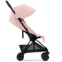Прогулянковий візок Cybex Coya Matt Black Peach Pink (522004345): Ширина шасі 44 см