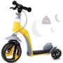 Самокат - беговел MoMi Elios 2в1 yellow (ROBI00032): Максимальная допустимая нагрузка, кг 25