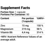 Tesla Nutrition ZMB6 90 caps / 90 servings: Форма выпуска Капсулы