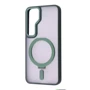 Чехол для телефонов WAVE Attraction Case with MagSafe Green for Samsung S926 Galaxy S24 Plus
