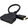 Кабель и переходник Cablexpert HDMI - 2хHDMI (M/F) 0.3 м Black (DSP-2PH4-04)