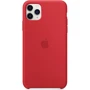Чехол для iPhone TPU Silicone Case Red for iPhone 11 Pro Max: Цвет красный