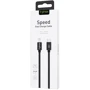 Кабель T-PHOX Cable USB-C to Lightning Speed 1m Black (T-LC811 Black) фото 5