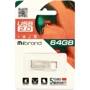 USB-флешка Mibrand 8GB Shark Silver USB 2.0 (MI2.0/SH8U4S): Стандарт USB USB 2.0