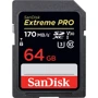 Карта памяти SanDisk 64GB SDXC Class 10 UHS-I U3 V30 Extreme Pro (SDSDXXY-064G-GN4IN)