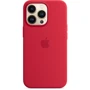 Чехол для iPhone Apple Silicone Case with MagSafe (PRODUCT) Red (MM2L3) for iPhone 13 Pro: Материалы Силикон