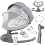 Закачуючий центр Kidwell LUXI Dark Melange (4287): Додаткові зручності Съемный чехол, пульт ДУ, москитная сетка, Изменение наклона, Звуковое сопровождение, Вибрация, блок