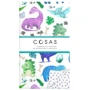 Пододеяльник детский Cosas Dino color grey blots 110 x 140 см (4822052070161) фото 4