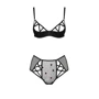 Эротический комплект Passion LOVELIA BIKINI black XXL/XXXL