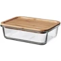 Емкость для хранения IKEA 365+ с крышкой 1 л бамбук (092.690.65)