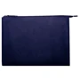 Сумка для ноутбуков INCARNE Handmade New Zipper Blue for Laptop: Материал кожа