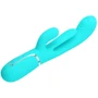 Вибратор 3в1 LYBAILE Pretty Love Shonia Turquoise (BW-500041-1)