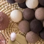 Гирлянда Cotton ball lights на 35 шаров 5,5м, Brown: Длина, м 5.5